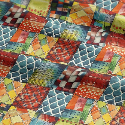 100% Cotton Fabric by the Yard – Turkish Quality Quilting & Sewing Fabric, 1 Yard x 1.69 Yards Wide, Patchwork Cotton for Crafts