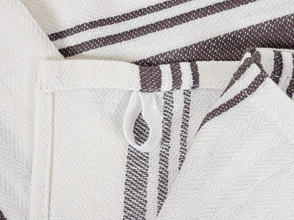 KAF Home Assorted Flat Kitchen Towels - Set of 10, 18 x 28 Inch (Gray)