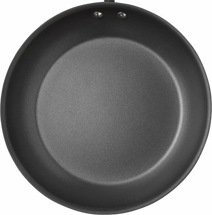 Rachael Ray Cucina Dishwasher-Safe Hard-Anodized Pots and Pans Set Non Stick Cookware, 12-Piece, Gray with Red Handles