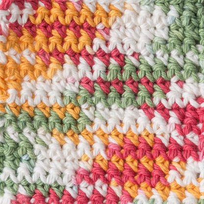 Lily Sugar'n Cream 100% Cotton Yarn 6-Pack Bundle with Bella's Crafts Stitch Markers (Ombre Fun Mix)