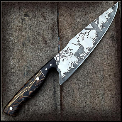 Chef Knife - 8 Inch Home Essentials Sharp Kitchen knife HC Steel Japanese Knife Paring knife, Birthday Gifts for Women/Men, Gifts for Mom/Dad, Kitchen Gadgets with Premium Gift Box