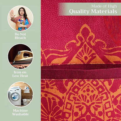 Maison d' Hermine 100% Cotton Apron for women with Pocket Kitchen Chef Apron for Men Cooking Spring Summer