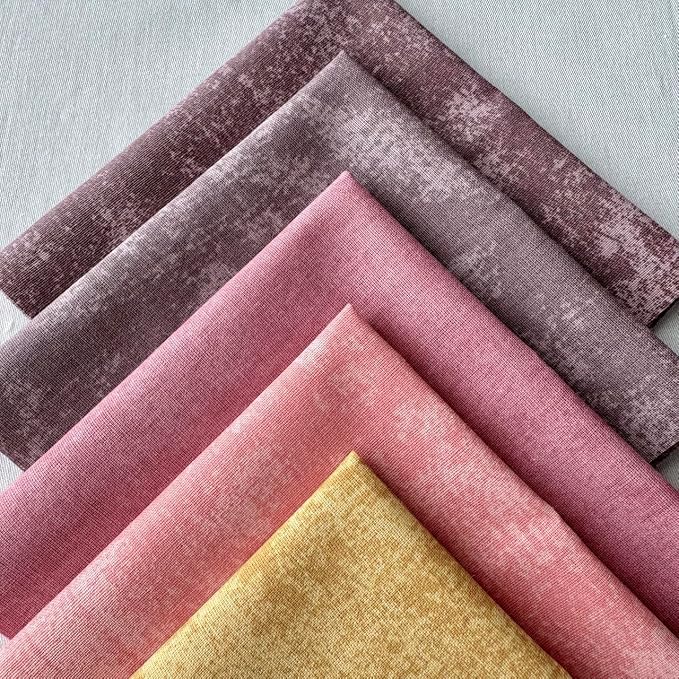 25 PCS Cotton Fabric Squares Bundle 8x8 inch (20x20 cm) – Marble Texture Pastel Quilting Fabric, Precut Craft Fabric for Patchwork, Sewing, DIY Crafts, Accessories & Home Decor