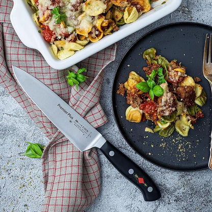 F. DICK – Premier Plus Chef Knife - Classic kitchen knife with 8.3" blade & 56 HRC - Ideal for meat & vegetables - Ultra sharp - Stainless steel - Ergonomic handle - High carbon - Made in Germany