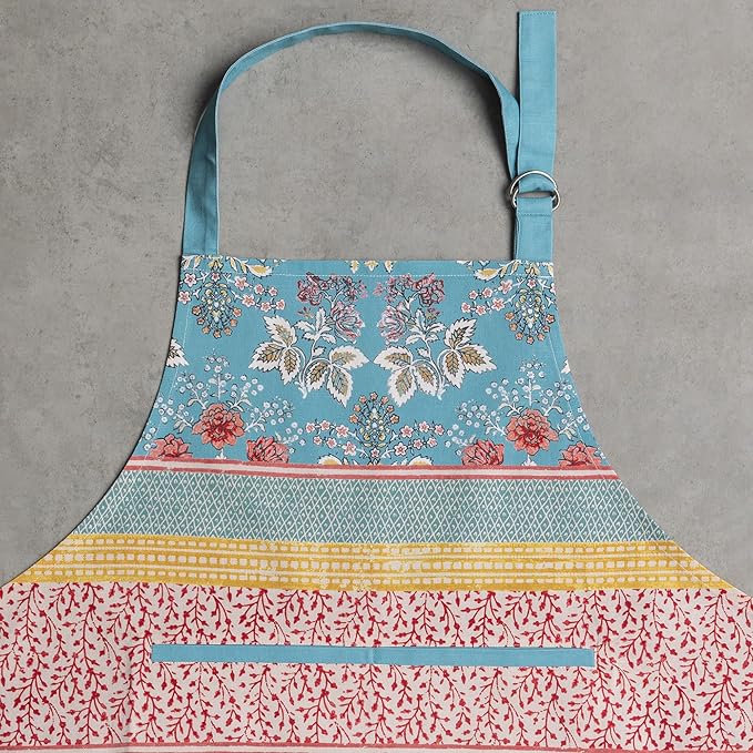 Maison d' Hermine 100% Cotton Apron for women with Pocket Kitchen Chef Apron for Men Cooking Spring Summer