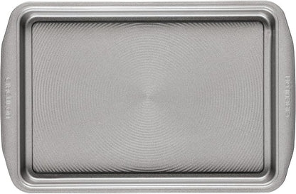 Circulon Bakeware Nonstick Cookie Pan Set, Cookie Sheets for Baking, 2-Piece, Gray
