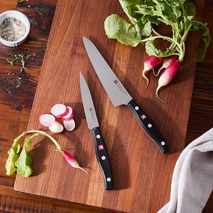 ZWILLING Twin Signature 2-Piece Razor-Sharp German Knife Set, Made in Company-Owned German Factory with Special Formula Steel perfected for almost 300 Years, Dishwasher Safe