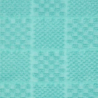 KITCHENAID Quilted Cotton Terry Cloth Oven Mitt, Pot Holder, Kitchen Towel 4-Pack Set, Heat Resistant, Silicone Grip, 16"x26", 7"x13" & 7"x10", Aqua Sky