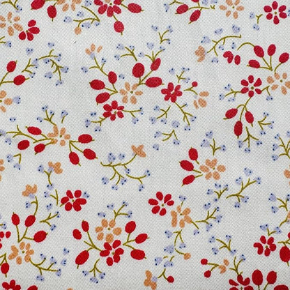 DMFR Floral Charm Packs for Quilting 5 Inch, 42Pcs 100% Cotton Fabric Squares 5 x 5 Precut Quilt Squares, Pink Flower Fabric Bundle for Baby Girl Quilts, Sewing, Patchwork, DIY Crafts