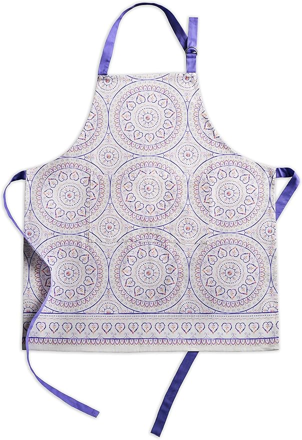 Maison d' Hermine 100% Cotton Apron for women with Pocket Kitchen Chef Apron for Men Cooking Spring Summer