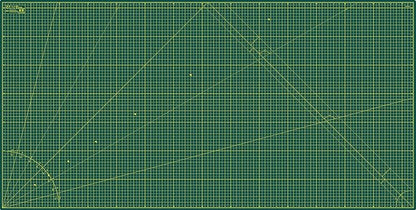 Elan Cutting Mat 36x72 Green, Extra Large Self Healing Cutting Mat 36 x 72 Inch, 5-Ply Craft Board Green, Hobby Board for Sewing and Quilting