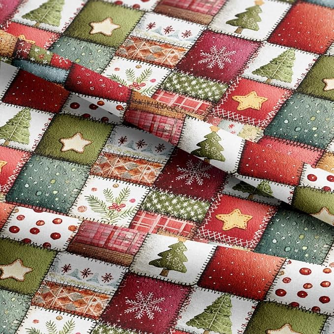 100% Cotton Fabric by the Yard – Turkish Quality Quilting & Sewing Fabric, 1 Yard x 1.69 Yards Wide, Patchwork Cotton for Crafts