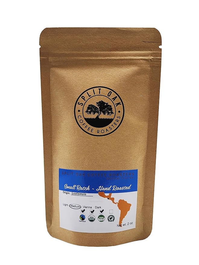 Split Oak Coffee Roasters Gourmet Gift Box – Whole Bean Variety Pack Coffee Gift Box, 9 Medium Roast Coffees from Around the World – Global Tasting Collection, 2oz Bags, Roasted in the USA