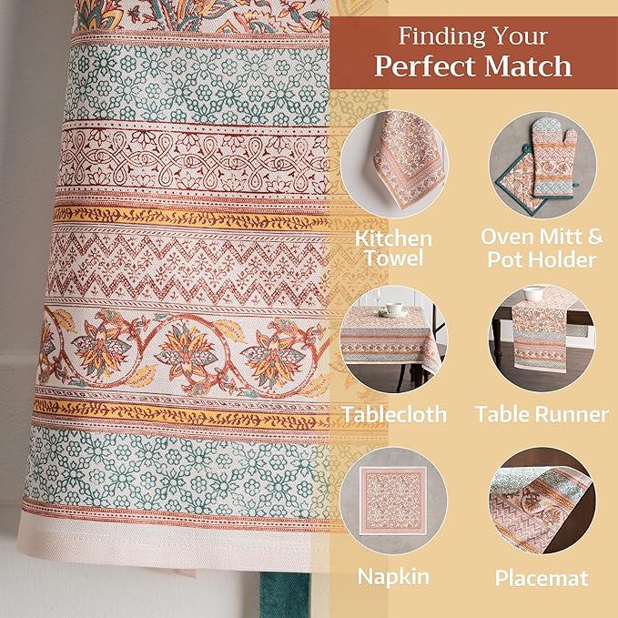 Maison d' Hermine 100% Cotton Apron for women with Pocket Kitchen Chef Apron for Men Cooking Spring Summer