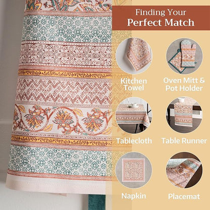 Maison d' Hermine 100% Cotton Apron for women with Pocket Kitchen Chef Apron for Men Cooking Spring Summer
