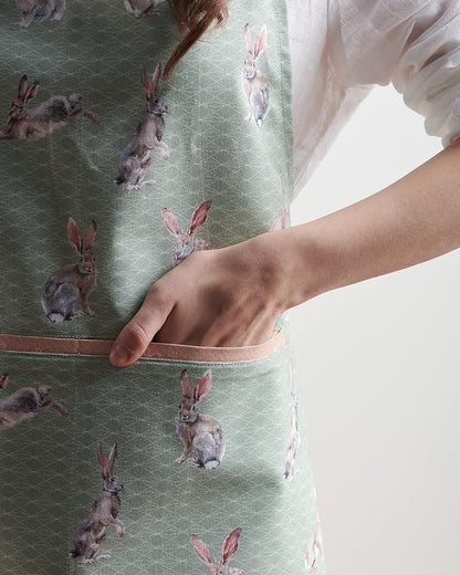 Maison d' Hermine 100% Cotton Apron for women with Pocket Kitchen Chef Apron for Men Cooking Spring Summer
