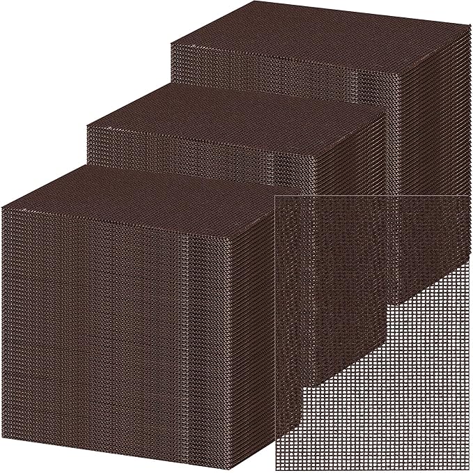 Reallnaive 400 Pack Griddle 4x5.5'' Screen Grill Cleaning Screens Pre-treated Abrasive Mesh Pads for Flat Top Stainless Steel Griddle Cleaning Accessories Bundle