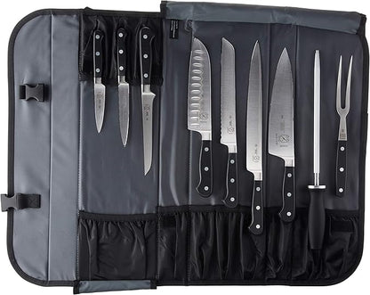 Mercer Culinary 10-Piece Forged Renaissance Knife Set,Black