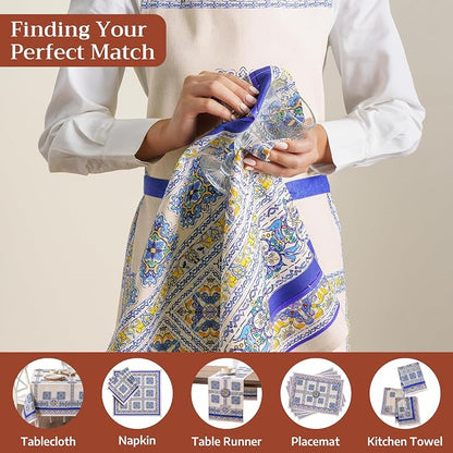 Maison d' Hermine 100% Cotton Apron for women with Pocket Kitchen Chef Apron for Men Cooking Spring Summer