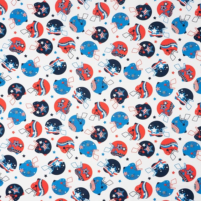 Singer, 100% Cotton, Football Pack 5Pc Bundle
