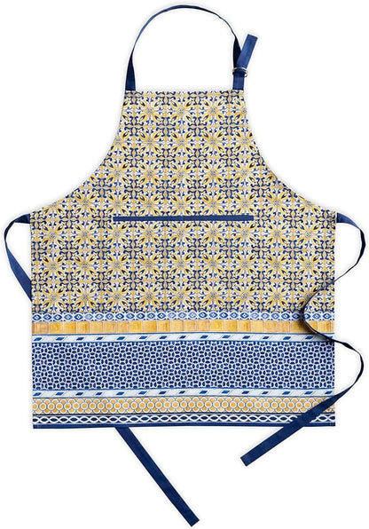 Maison d' Hermine 100% Cotton Apron for women with Pocket Kitchen Chef Apron for Men Cooking Spring Summer