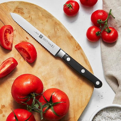 ZWILLING Professional S 7-Piece Razor-Sharp German Block Knife Set, Made in Company-Owned German Factory with Special Formula Steel perfected for almost 300 Years, Dishwasher Safe