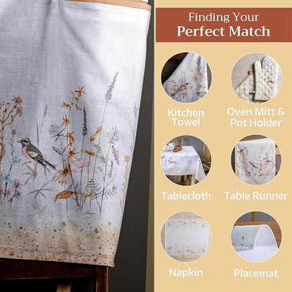 Maison d' Hermine 100% Cotton Apron for women with Pocket Kitchen Chef Apron for Men Cooking Spring Summer