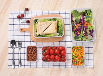 MTR Set of 3 Value Pack Food Storage Containers Vented Hole & Vacuum Pump BPA Free Kitchen Storage Dishwasher Safe Microwave Safe Freezer Safe Airtight Silicone Containers Leakproof & Reusable (3)