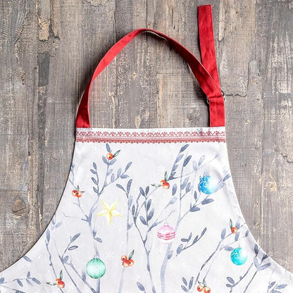 Maison d' Hermine 100% Cotton Apron for women with Pocket Kitchen Chef Apron for Men Cooking Spring Summer