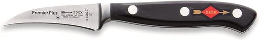 F. DICK – Premier Plus Peeling Knife - Paring knife with 2.8" blade & 56 HRC - Ideal for cutting fruit & vegetables - Ultra sharp - Stainless steel - Ergonomic handle - High carbon - Made in Germany