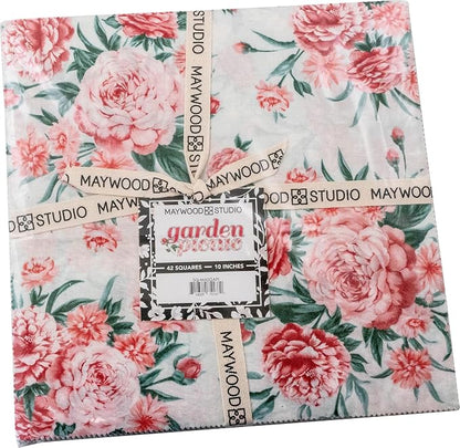 Garden Picnic 10" Squares 42 Pieces Layer Cake Maywood Studio