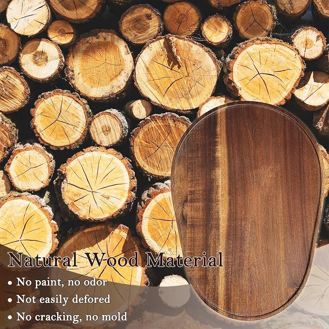 Acacia Wood Mixer Slider Mat for Kitchen Aid 5-8 Qt Tilt-Head Stand Mixer Kitchen Appliance Slider Tray Countertop Storage Attachments