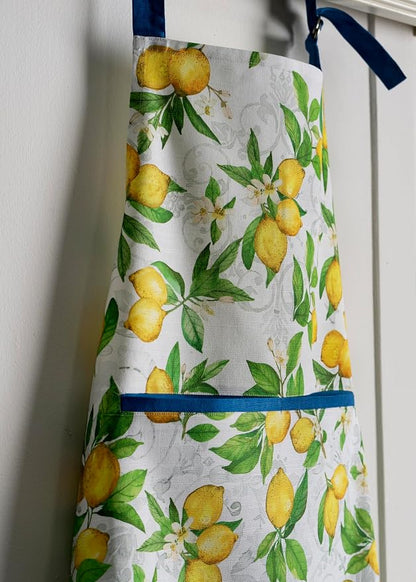 Maison d' Hermine 100% Cotton Apron for women with Pocket Kitchen Chef Apron for Men Cooking Spring Summer