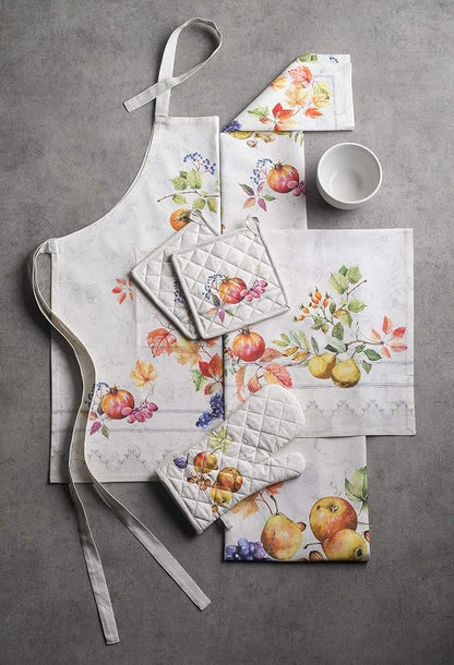 Maison d' Hermine 100% Cotton Apron for women with Pocket Kitchen Chef Apron for Men Cooking Spring Summer
