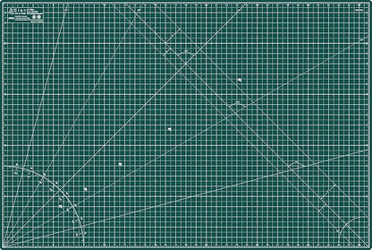 Elan Cutting Mat A1 Green, Large Self Healing Cutting Mat 24 x 36 Inch, 5-Ply Craft Board Green, Hobby Board for Crafts 24x36 Inch