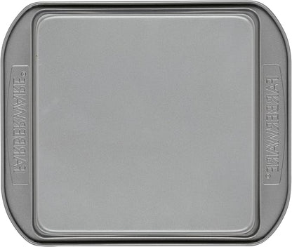 Farberware Nonstick Bakeware 9x9 Baking Pan, Square Cake Pan, Gray