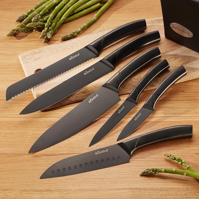 Skandia Beck 7 Piece Knife Block Set