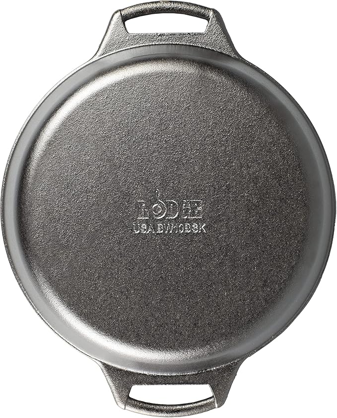Lodge Cast Iron Baker’s Skillet,(Pack of 3)