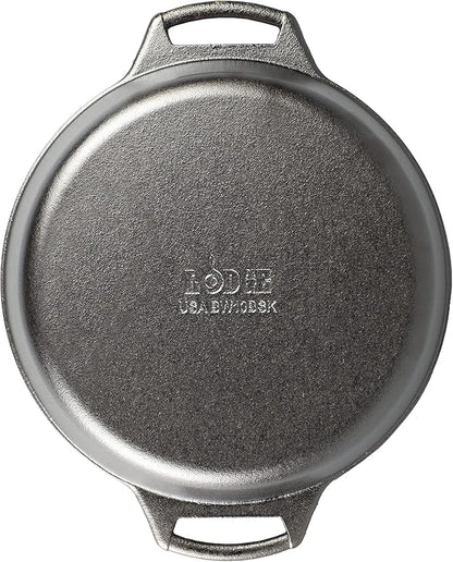 Lodge Cast Iron Baker’s Skillet,(Pack of 3)