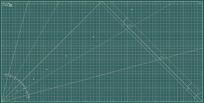 Elan Cutting Mat 36x72 Green, Extra Large Self Healing Cutting Mat 36 x 72 Inch, 5-Ply Craft Board Green, Hobby Board for Sewing and Quilting