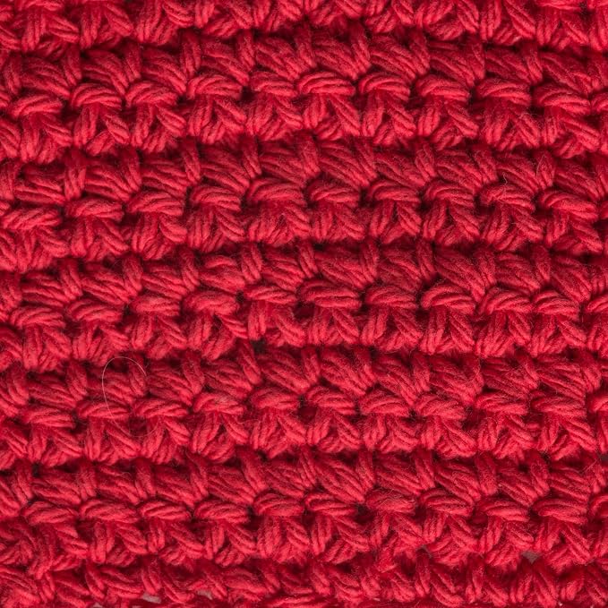 Lily Sugar'n Cream 100% Cotton Yarn 6-Pack Bundle with Bella's Crafts Stitch Markers (Rainbow)