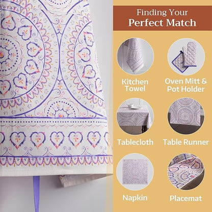 Maison d' Hermine 100% Cotton Apron for women with Pocket Kitchen Chef Apron for Men Cooking Spring Summer