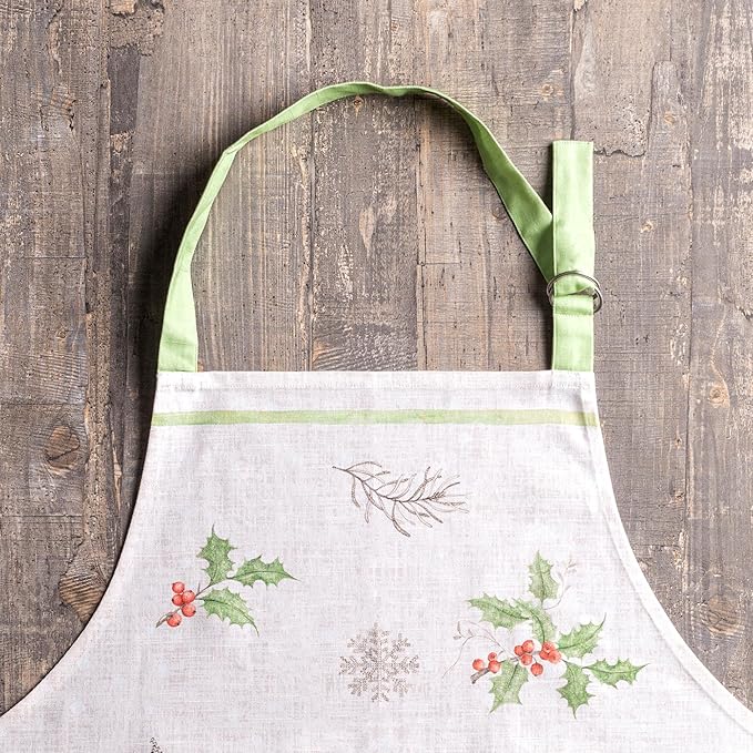 Maison d' Hermine 100% Cotton Apron for women with Pocket Kitchen Chef Apron for Men Cooking Spring Summer