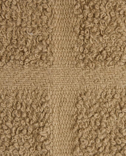 Ritz Terry Check Dish Cloth Set: Highly Absorbent & Super Soft - 100% Cotton, Durable Kitchen Cleaning Cloths for Wiping Tables and Counters, 6-Pack, Mocha