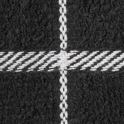 Ritz Premium 100% Cotton Terry Check Kitchen Dish Cloths - Highly Absorbent, Super Soft, Long-Lasting, 12"x12", 6-Pack, Black