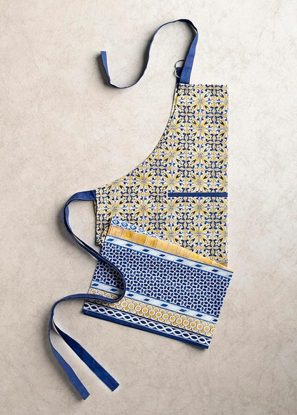Maison d' Hermine 100% Cotton Apron for women with Pocket Kitchen Chef Apron for Men Cooking Spring Summer