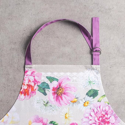 Maison d' Hermine 100% Cotton Apron for women with Pocket Kitchen Chef Apron for Men Cooking Spring Summer