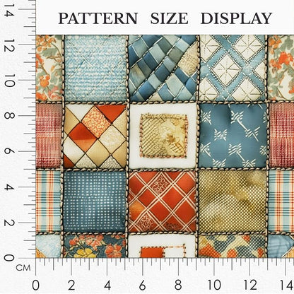 100% Cotton Fabric by the Yard – Turkish Quality Quilting & Sewing Fabric, 1 Yard x 1.69 Yards Wide, Patchwork Cotton for Crafts