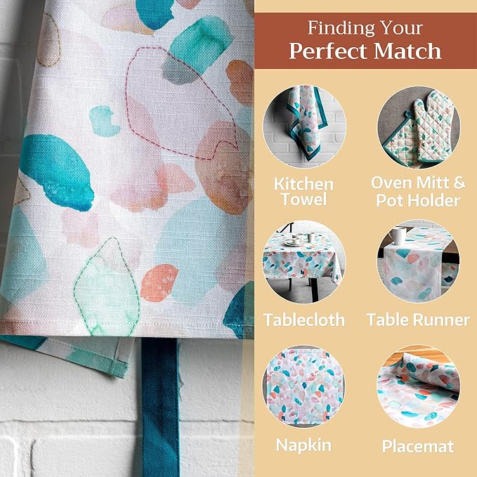Maison d' Hermine 100% Cotton Apron for women with Pocket Kitchen Chef Apron for Men Cooking Spring Summer