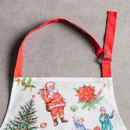 Maison d' Hermine 100% Cotton Apron for women with Pocket Kitchen Chef Apron for Men Cooking Spring Summer